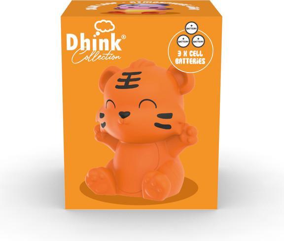 Image du produit Dhink Mini Nightlight Tiger Orange
