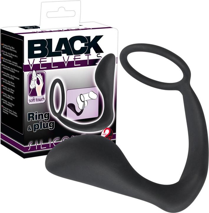Produktbild Black Velvets Ring & Plug