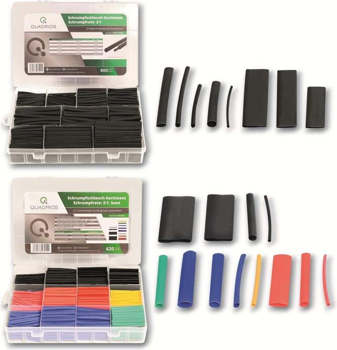 Immagine prodotto Quadrios Set di tubi termorestringenti universali - 1420 tlg (1420 x)