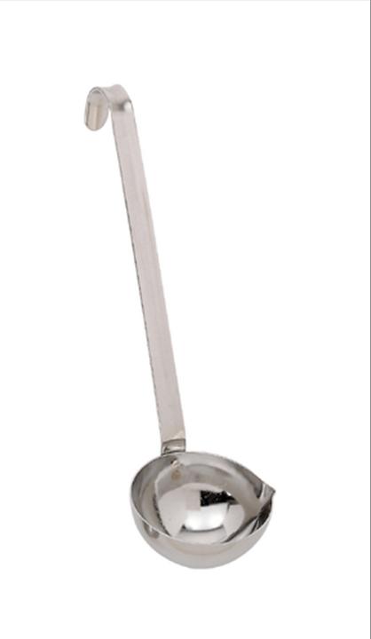 Actual product image de Buyer Small ladle with spout Ø 6cm, handle 15.5cm