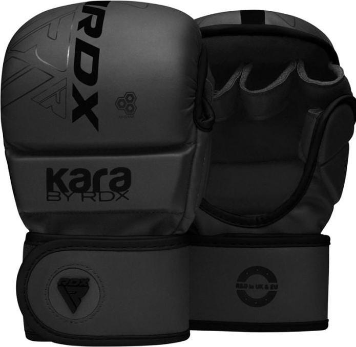 Rdx Grappling Gloves Shooter F6 Matte Red Plus-S/M
