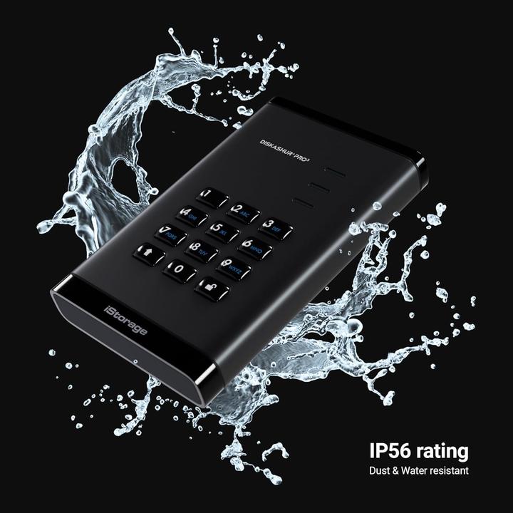 Actual product image iStorage diskAshur PRO3 HDD 5TB (5 TB)