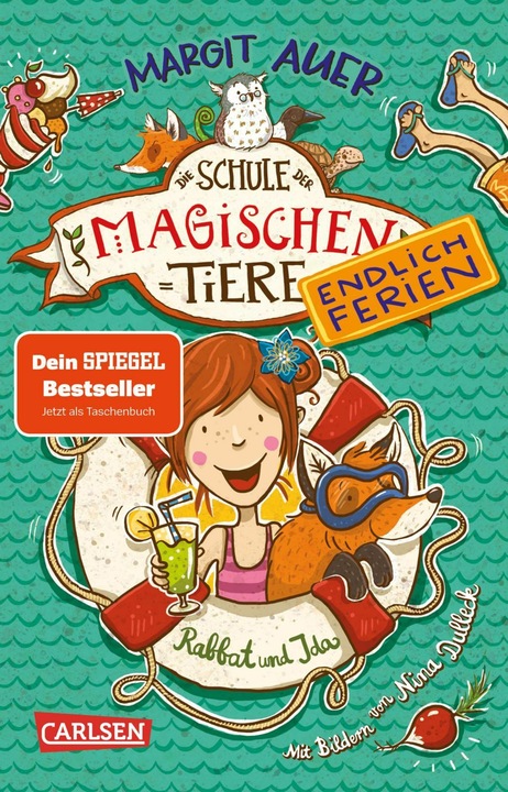 Immagine prodotto La scuola degli animali magici. Finalmente le vacanze 1: Rabbat e Ida (Margit Auer, Nina Dulleck, Tedesco)