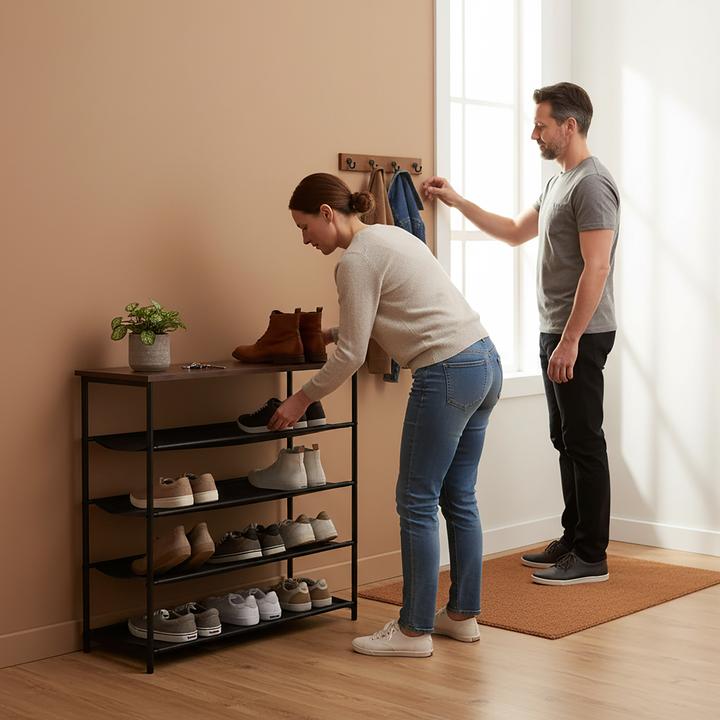 Actual product image Relaxdays Schuhregal (75 x 75 x 30 cm)