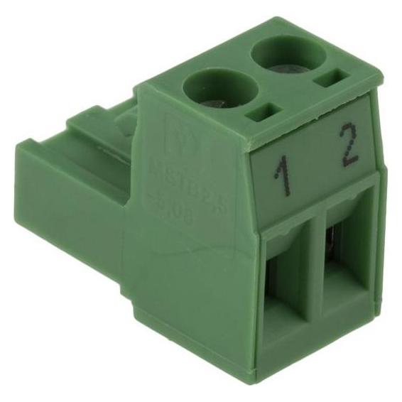 Phoenix Contact Verde Plug-In Housing, 5.08Mm Pitch, 2 Way, Cavo + Spina Elettrica,