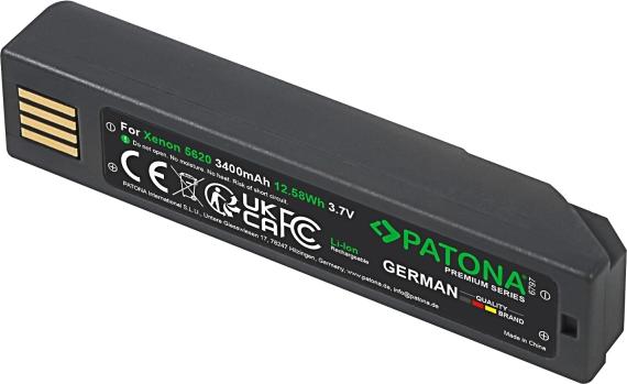 Actual product image Patona Premium Akku für Honeywell Xenon 5620 BAT-SCN01