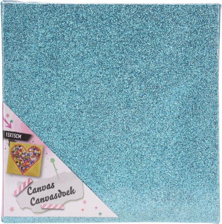 Produktbild Glitzernde Leinwand, 15 x 15 cm, 12er-Set (15 x 15 cm)