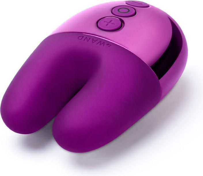 Actual product image Le Wand Lay-on vibrator "Double Vibe" Cherry