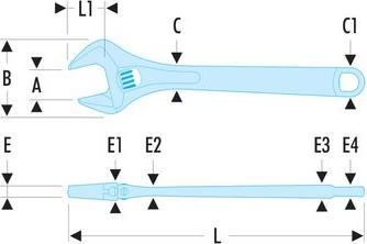Productafbeelding Facom Vorksleutel 101 (41 mm)