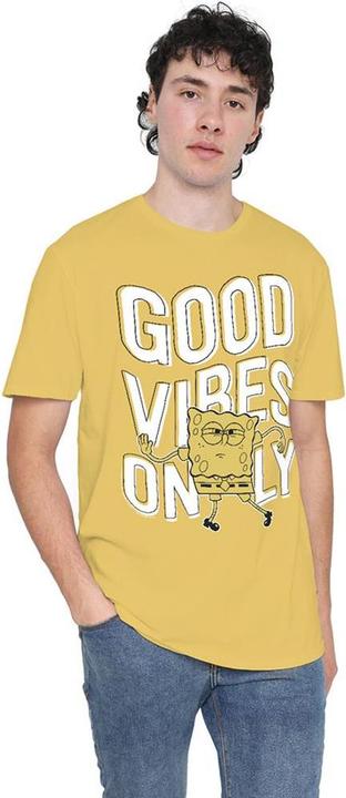 Image du produit Spongebob Squarepants - T-shirt GOOD VIBES ONLY - Adulte (3XL)