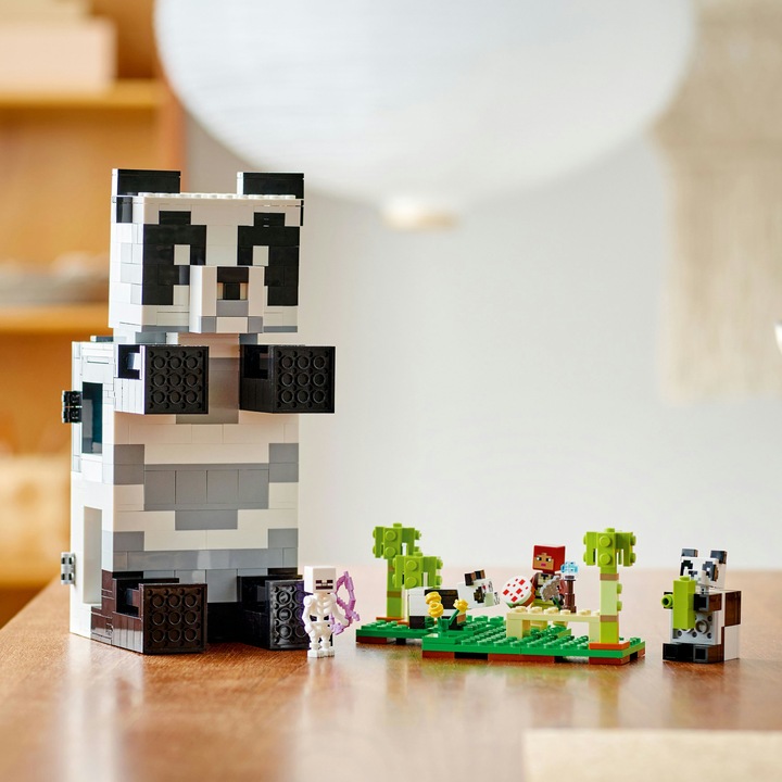 Image du produit LEGO La maison des pandas (21245, LEGO Minecraft)