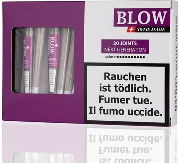 Produktbild Blow CBD Joint VIOLETT Next Generation (Indoor)