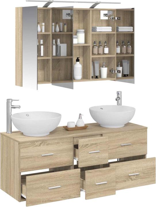 Produktbild vidaXL Badezimmermöbel-Set
