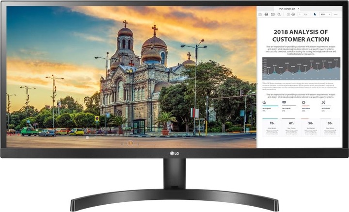 Produktbild LG 34WL500-B (2560 x 1080 Pixel, 34")