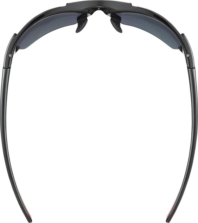 Actual product image Uvex Sports blaze lll 2.0 (Black Red, Clear, Mirror Red, Litemirror Orange)