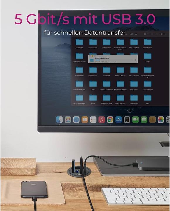 Produktbild Icy Box Ib-Hub1403 (USB-C, 4 Ports)