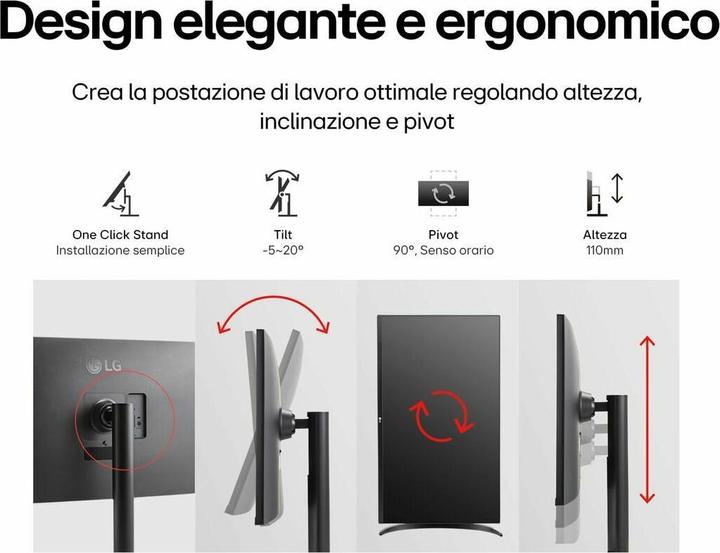 Productafbeelding LG Monitor Ultrafine 32UR550K-B 32UR550KB (32UR550K-B) (3840 x 2160 Pixels, 31.50")