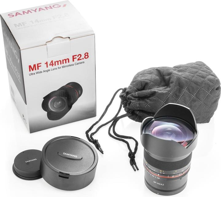 Image du produit Samyang 14mm F2.8 (Nikon Z, Plein format, APS-C / DX)