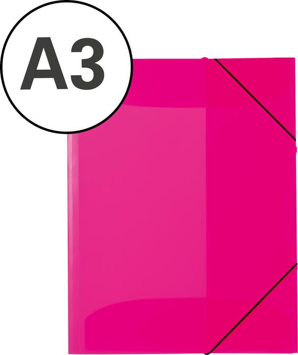 Produktbild HERMA Sammelmappe A3 Neon Transluzent (A3, 1 x)