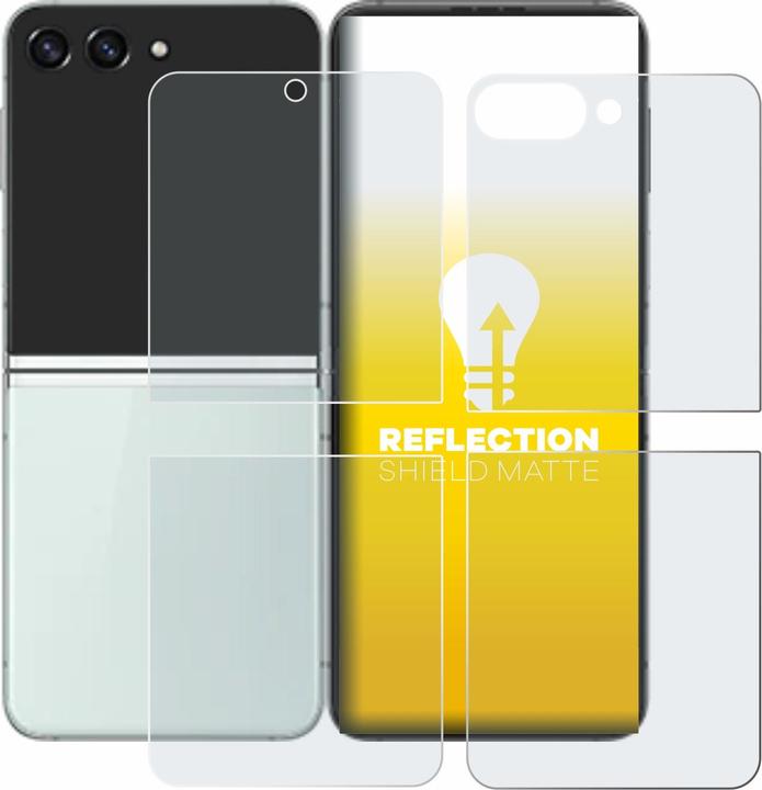 Actual product image upscreen Reflection Shield Protector Matte (1 pcs., Samsung Galaxy Z Flip5)