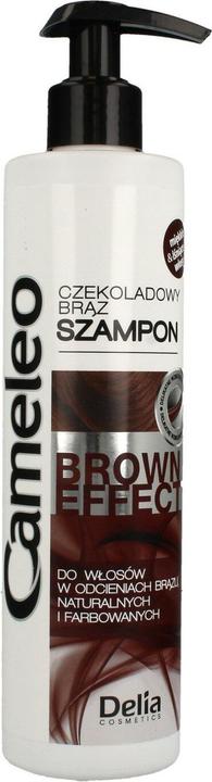 Delia Cosmetics Cameleo - Brown Effect Shampoo shampoo for hair in shades of brown 250ml (250 ml, Flüssiges Shampoo)