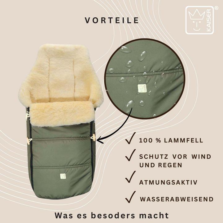 Produktbild Kaiser DOUBLAS 2.0 Lammfell Fusssack