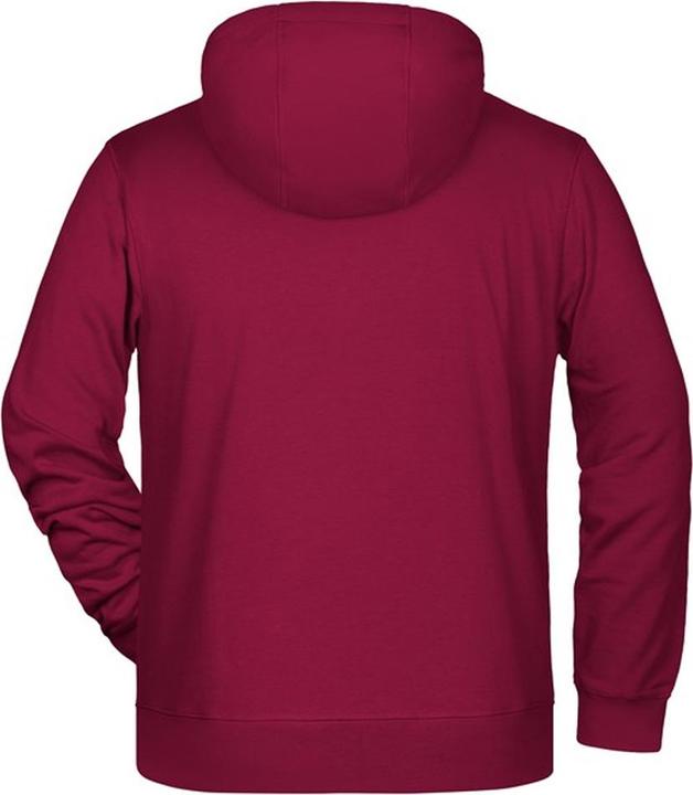 Immagine prodotto James & Nicholson Felpa con Cappuccio e Zip Intera Uomo (5XL)