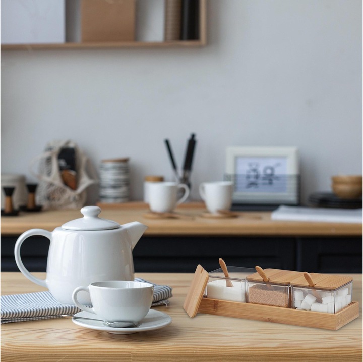 Actual product image Relaxdays Spice container set