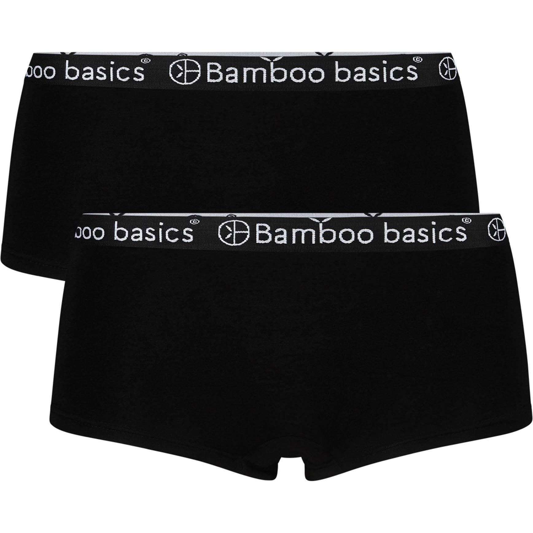 Bamboo Basics, Damen, Unterhosen, Iris, Schwarz, (XL, 2er Pack)