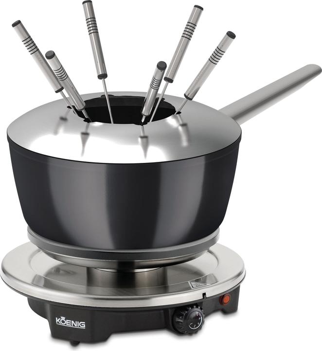 Koenig Fondue Set One for all (Käsefondue, Fondue Chinoise)
