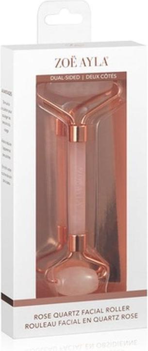 Actual product image Zoë Ayla Luxurious Rose Quartz Noiseless Facial Roller