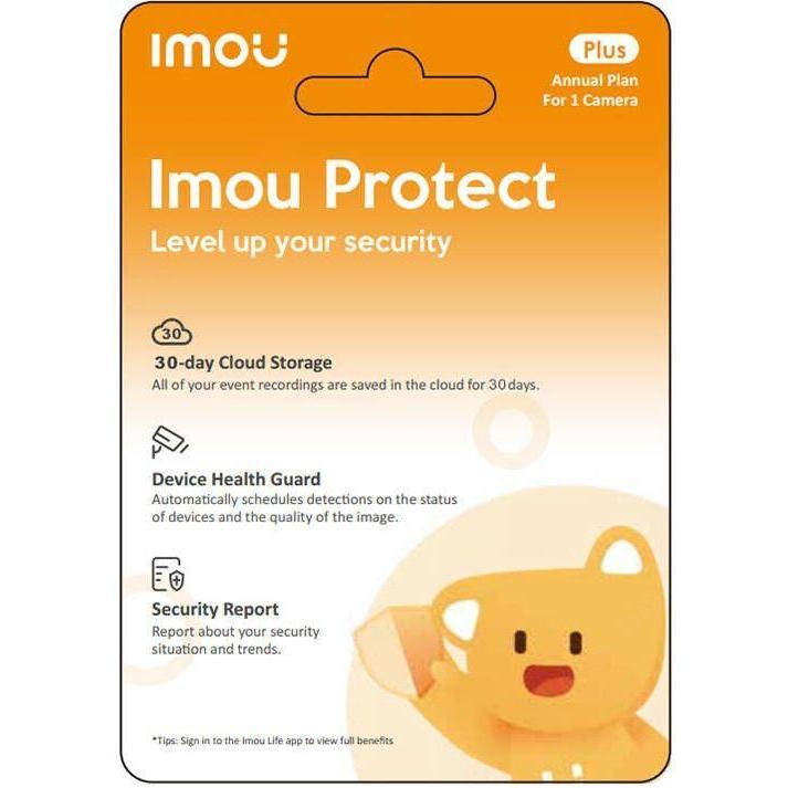 Imou, Campanello + Citofono, Carta regalo Protect Plus (piano annuale)