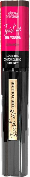 Produktbild Bourjois Twist Up Mascara Ultra Brown 8ml + Contour Clubbing Eyeliner Tone 41 Black Party 5 (Ultra Braun + Nº 41 Black Party)