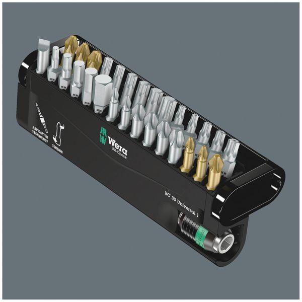 Productafbeelding Wera Bit-Check 30 Universeel 1 (Inbus, Kruis Pozidriv PZ, Schroefgleuf, Vierkant stopcontact, Zeskantbus TX)