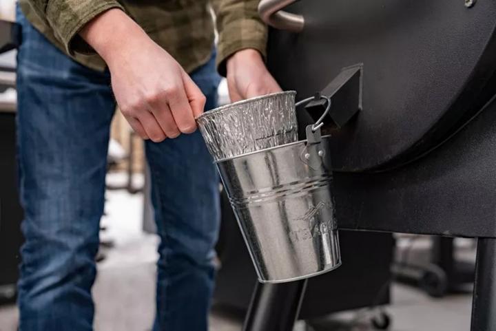 Actual product image Traeger Grease collection bucket