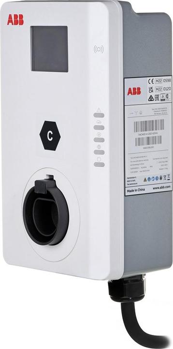 Productafbeelding ABB Terra AC Wandoplaadstation (Type 2, 22 kW, 32 A, Type 2)