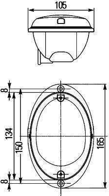 Produktbild Hella 24 Blinkleuchten Halogen Einbau für HAMM