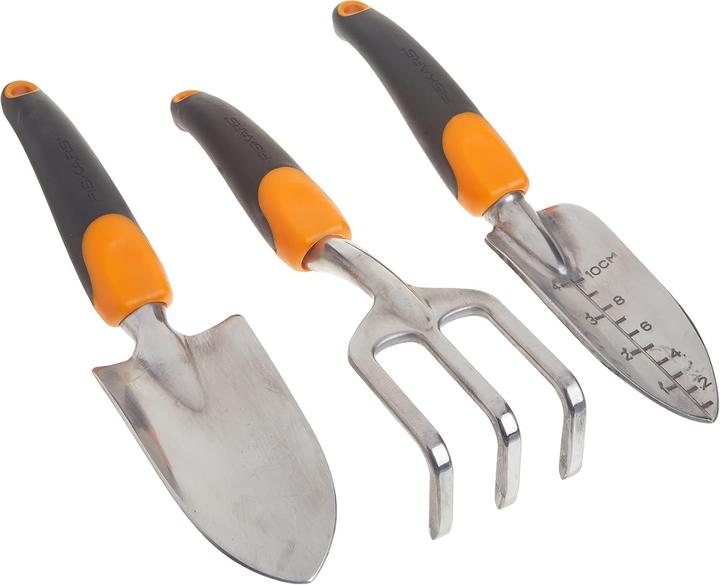 Actual product image Fiskars 3-teiliges Gartenwerkzeug-Set Ergo