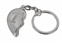 Actual product image Ootb Metal keychain, Broken Heart