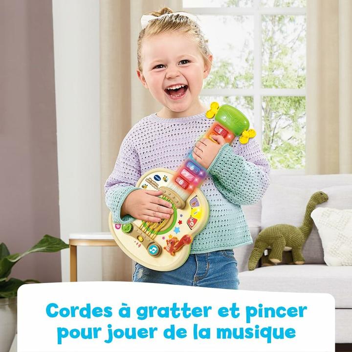 Produktbild VTech Ma guitare lumi magique (jouet avec partie bois FSC®) (Französisch)