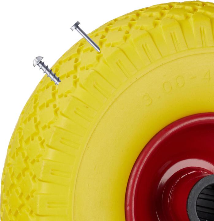 Actual product image Relaxdays Solid Rubber Hand Truck Tyre Set of 2 (100 kg)