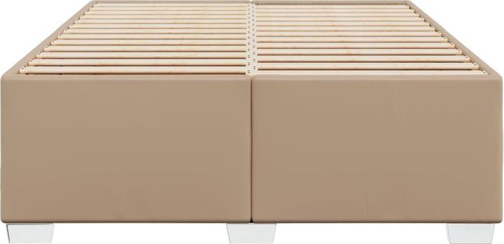 Actual product image vidaXL Faux leather bed frame (140 x 200)