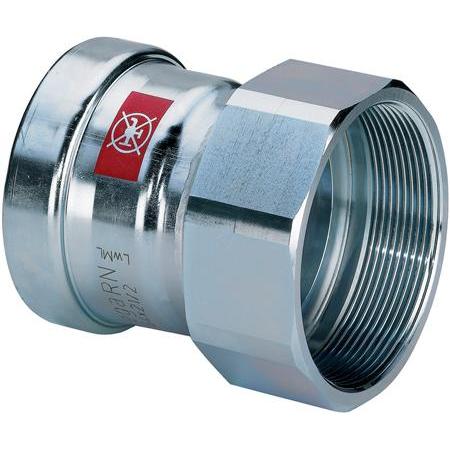 Viega, Rohrverbindungstechnik, GmbH & Co.KG Übergangsstück Prestabo XL Stahl verz. IG m SC-Contur 76,1mmx21/2