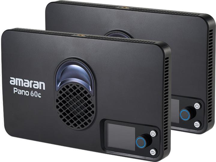 Immagine prodotto Amaran Pano 60c 2-Light Kit (Charcoal) (EU) (Apparecchio di illuminazione a superficie)