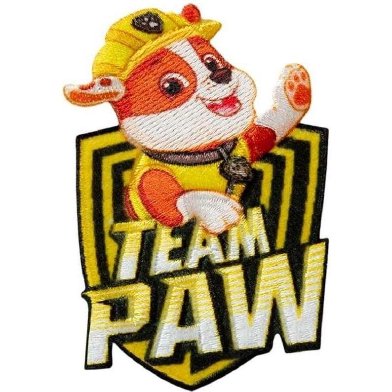 Mono Quick Paw Patrol Rubble Team, Applikationen, Mehrfarbig