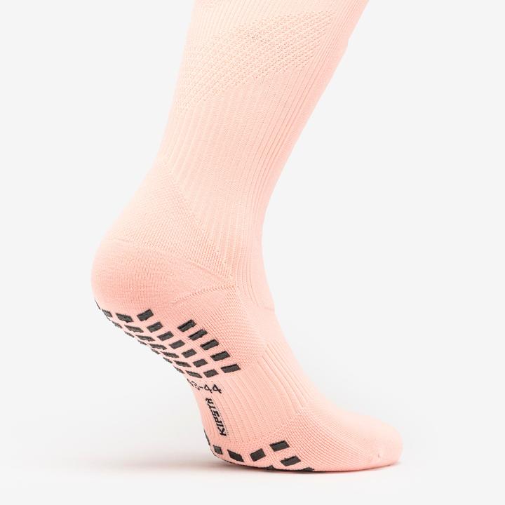 Produktbild Kipsta Fussball Stutzen mit Socken rutschfest - VIRALTO II rosa (41 - 42)