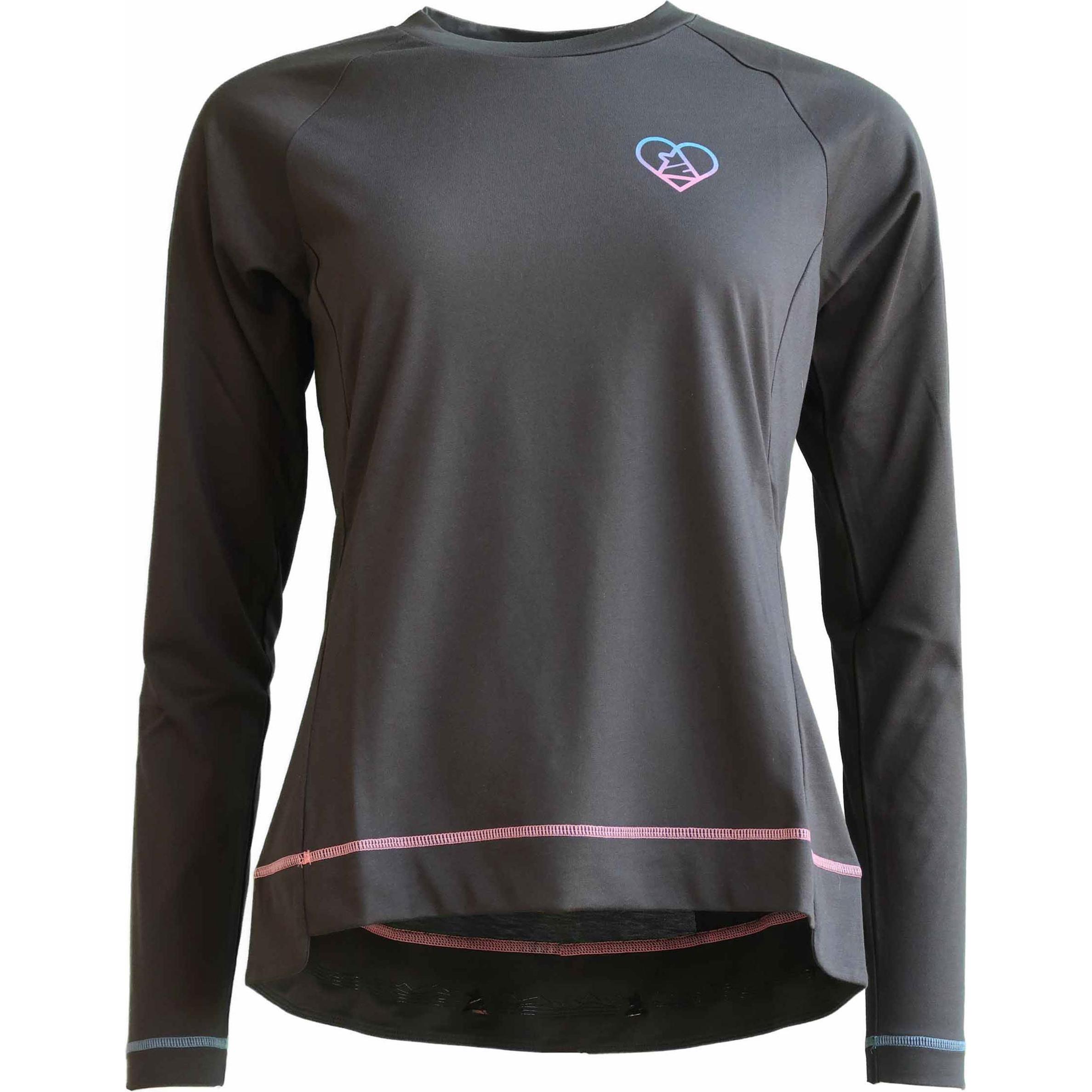 Zimtstern, Damen, Velotrikot, Women's Pureflowz Eco Shirt L/S (XS), Grau, XS