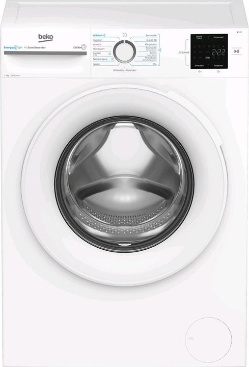 Beko BM3WFU3741W Waschmaschine 7 kg, 1400 U/min (7 kg, Links)