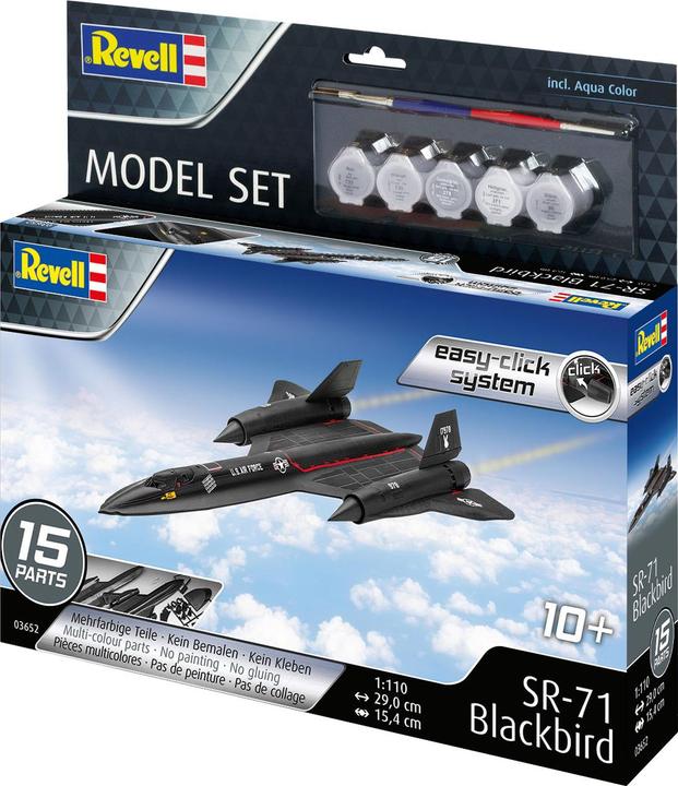 Actual product image Revell MS SR-71 Blackbird