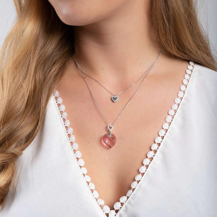 Immagine prodotto Bijouteria Pendente catena (Argento 925, Zirconia, 41 - 46 cm)
